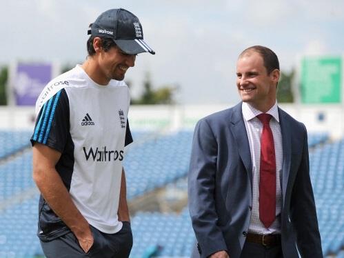 Cosy...but are Andrew Strauss and Alastair Cook too close for England's comfort?
